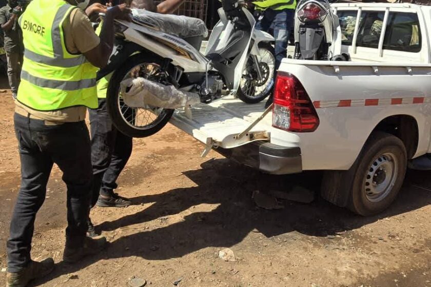 La BMCRF a scellé des boutiques de ventes de moto pour spéculation sur le prix, 7 janvier 2025