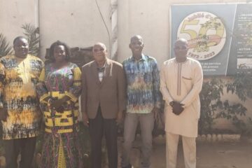 Visite du bureau de l'UCAP Burkina chez le DP de L'Observateur Paalga, 12 janvier 2026