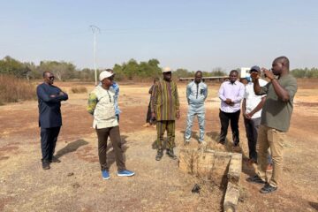 Visite du secrétaire du BN-GPB à la vallée de Samandeni, 12 janvier 2026
