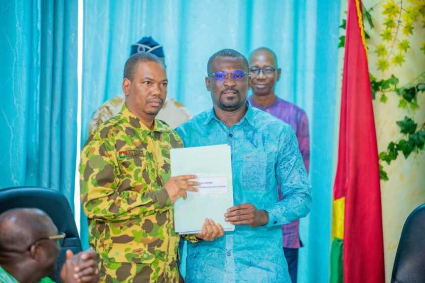 Installation du nouveau ministre de la Construction de la Patrie, Mikaïlou Sidibé, (fusion du ministère de l'Urbanisme et des Infrastructures), 15 janvier 2026