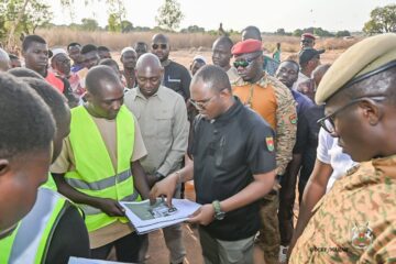 Construction de l'abattoir de Banfora, 19 janvier 2026