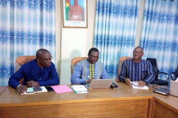 Le ministre de l'Education , Jacques Dingara échanges avec les syndicats sur les réformes éducatives sous la RPP, 20 janvier 2026