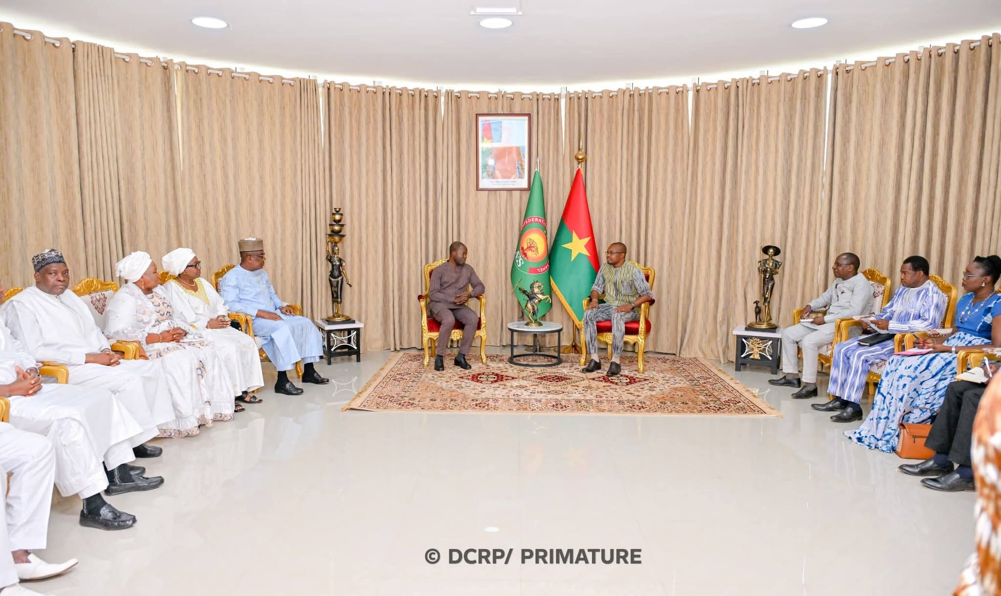 Le PM a reçu en audience le patronat burkinabè qui annonce l'organisation du forum économique souverain en février, 23 janvier 2026