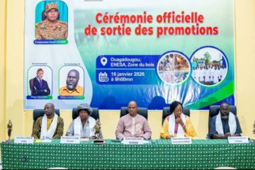 Cérémonie de sortie de promotion à l'ENESA, 16 Janvier 2026