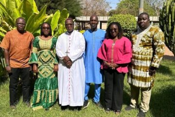 Le Bureau de l'UCAP Burkina a été reçu en audience par monseigneur Prosper Kontiebo, archevêque métropolitain de Ouagadougou, 9 janvier 2026