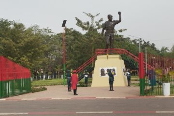 3e acte du cérémonial militaire en hommage au Capitaine Thomas Sankara, 8 janvier 2026 à Ouagadougou