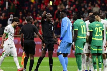 Condamnation CAF incident finale CAN Maroc