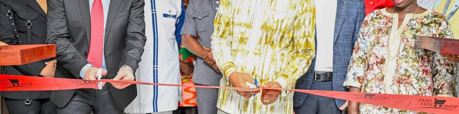 Cérémonie d'inauguration de la salle d'embarquement R+1 de l'aéroport international de Ouagadougou, 7 février 2026