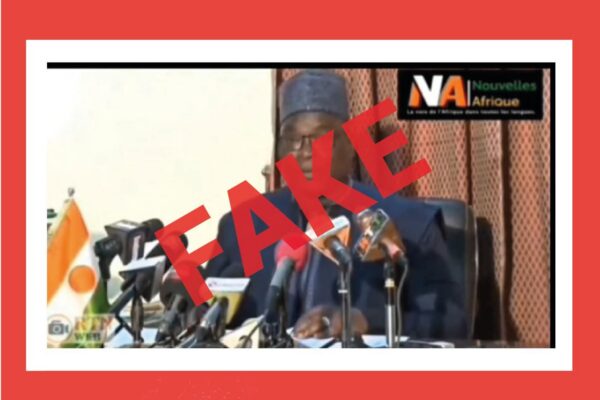 La BCLCC alerte sur un deepfake du ministère nigérian de la Justice arborant le logo du média "Nouvelle Afrique"