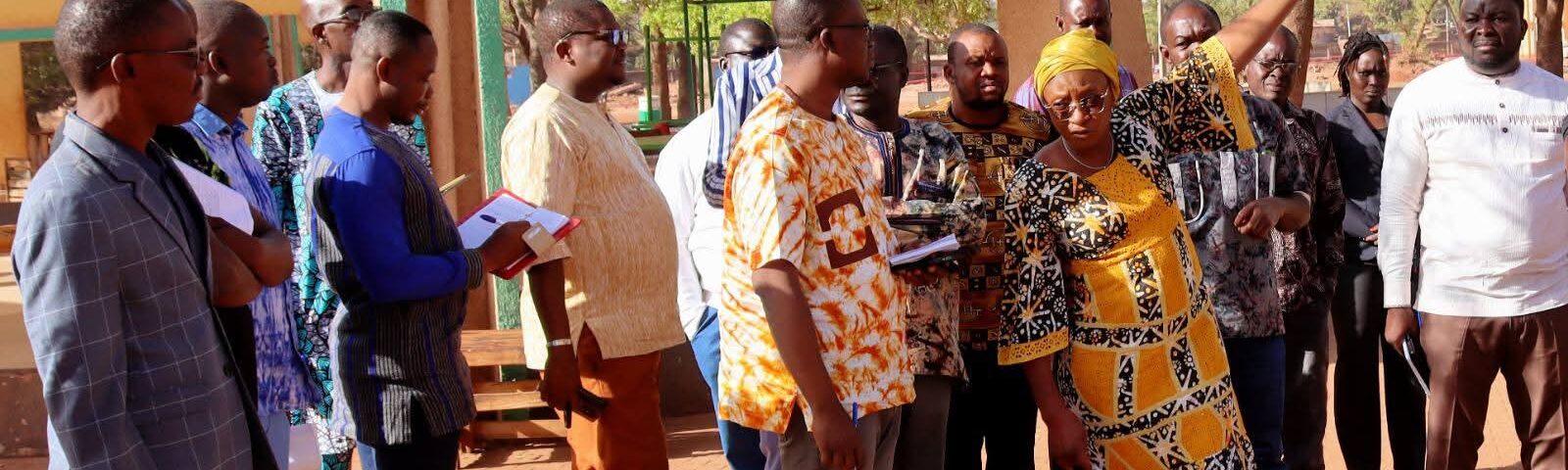 Le Président du CNO de la SNC, Fidèle Aymar Tamini visite les sites