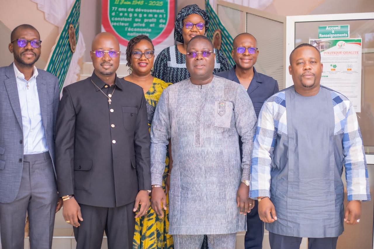 L'ACATHA-B demande le soutien de la CCI-BF dans l'organisation du Forum économique des dirigeants chrétiens, 13 février 2026