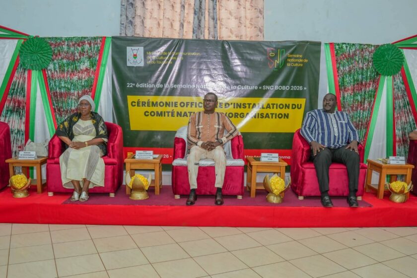 Cérémonie d'installation officielle des membres du Comité national d’organisation (CNO) de la 22e édition de la Semaine nationale de la Culture (SNC-Bobo 2026), 20 février 2025