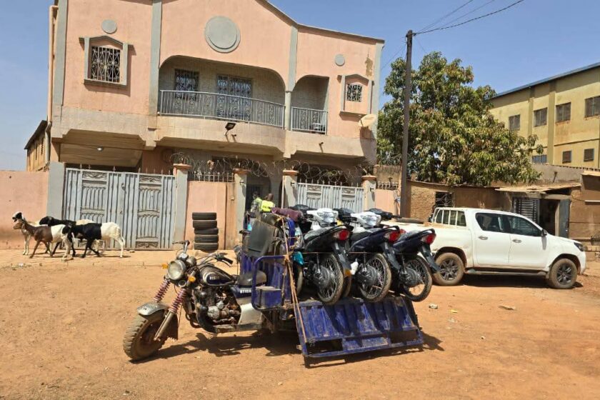 La BMCRF démantèle des magasins de stockage clandestin de motos à Ouagadougou, 23 février 2026
