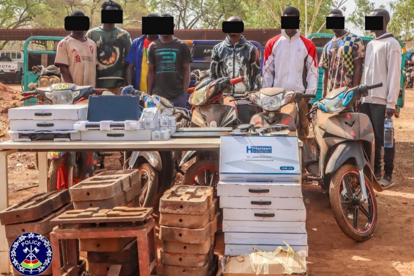 La Police nationale a arrêté un réseau de malfaiteurs