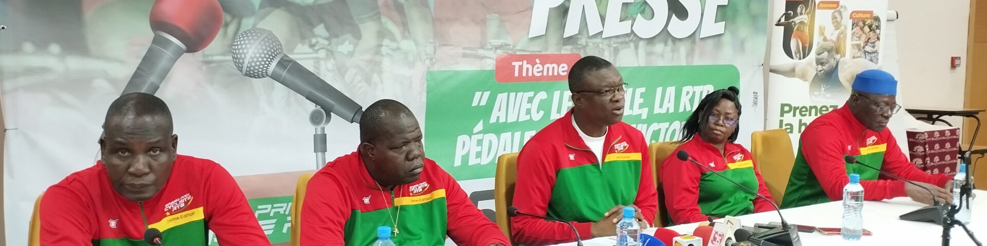 Conférence de presse de la 2e édition du Grand prix cycliste de la RTB, 5 février 2026