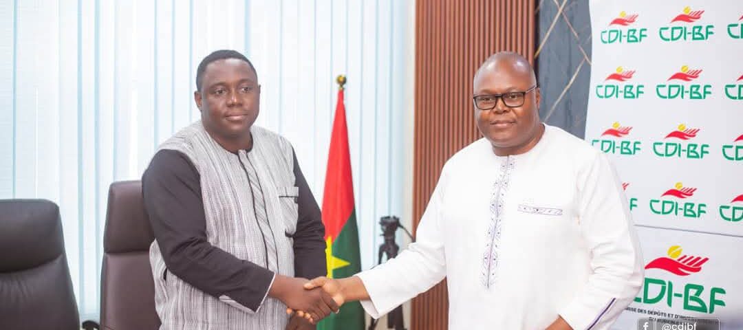 Cérémonie d'installation du nouveau DG de la Caisse de Dépôts et d’Investissements du Burkina Faso, Askadar Housmane Sanou, 3 février 2026