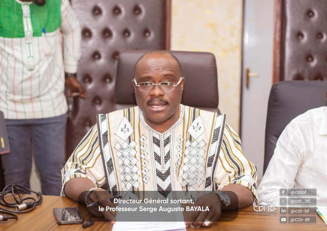Cérémonie d'installation du nouveau DG de la Caisse de Dépôts et d’Investissements du Burkina Faso, Askadar Housmane Sanou, 3 février 2026