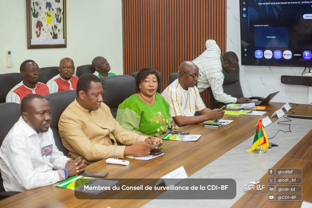 Cérémonie d'installation du nouveau DG de la Caisse de Dépôts et d’Investissements du Burkina Faso, Askadar Housmane Sanou, 3 février 2026