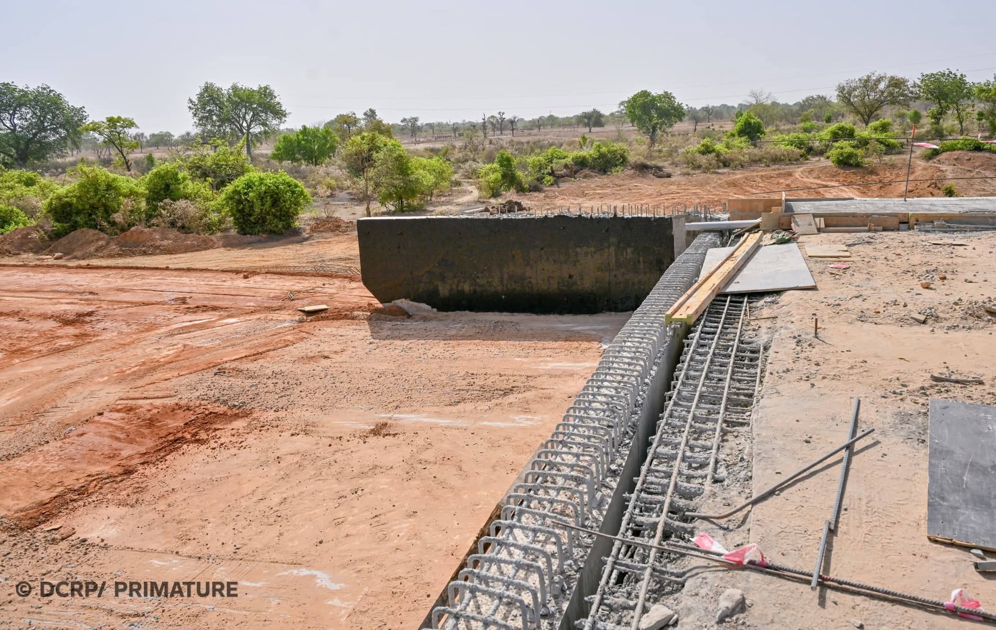 Le Premier ministre visite le chantier du Pont de Hèrèdougou, 15 mars 2026