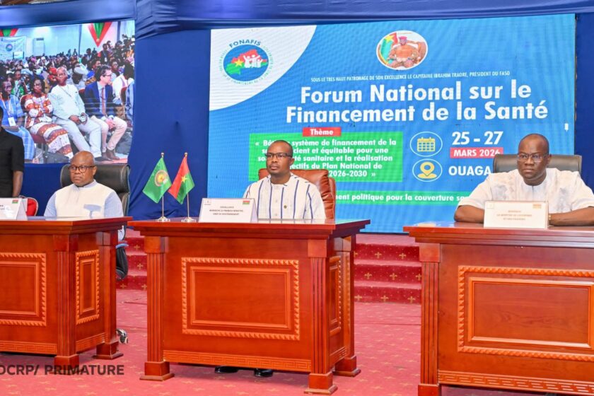 Cérémonie d'ouverture de la 1ere édition du Forum national sur le financement de la santé (FONAFIS), 25 mars 2026