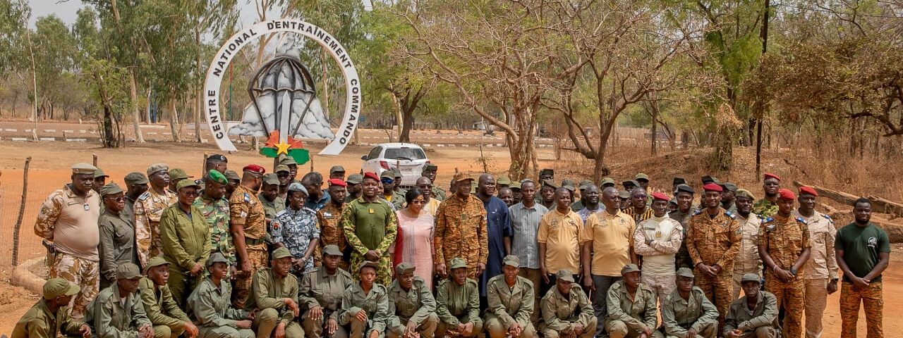 Cérémonie de sortie de l'immersion patriotique des agents de la SONASP au CNEC, 28 février 2026