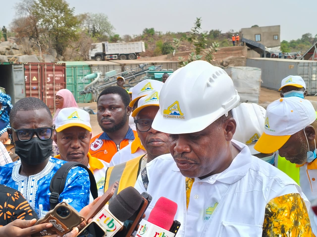 Le ministre des Mines, Yacouba Zabré Gouba lance la production de 4 sites de carrière à Kôrô, Borodougou et Soumousso dans la région du Guiriko, 2 mars 2026