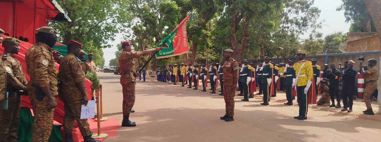 Cérémonie d'installation du nouveau Chef d'Etat-major de la Gendarmerie nationale, Colonel Issa Yaguibou, 5 mars 2026