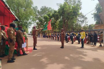 Cérémonie d'installation du nouveau Chef d'Etat-major de la Gendarmerie nationale, Colonel Issa Yaguibou, 5 mars 2026