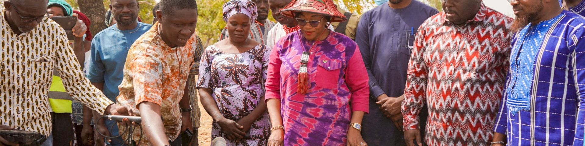 A l'occasion du 8 mars, le Président du Faso a doté les femmes de Tiakané d'un périmètre irrigué, 4 mars 2026