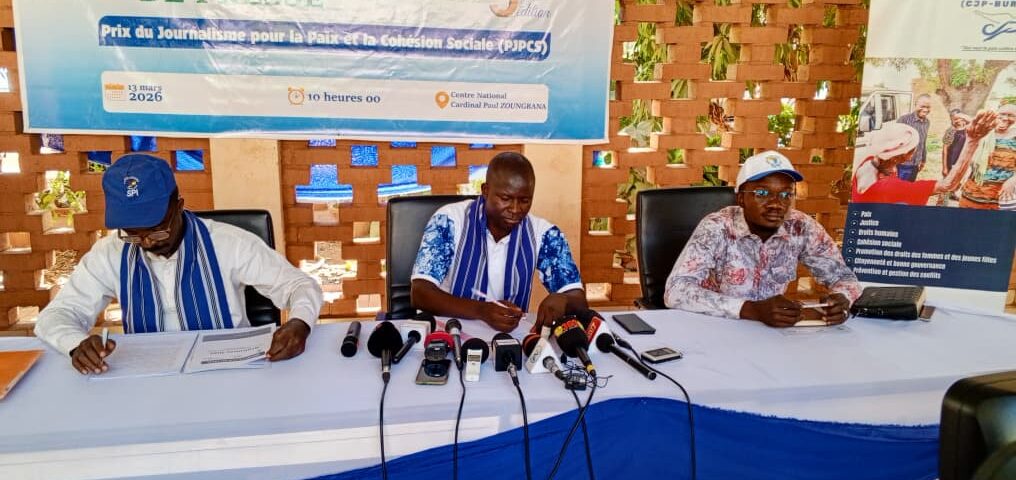 Lancement de la 5e édition du Prix du journalisme pour la paix et la cohésion sociale (PJPCS), 13 mars 2026
