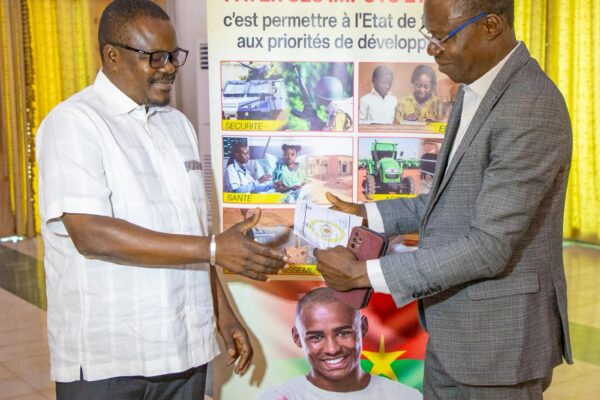 Opération d’acquittement des impôts du personnel de la Présidence du Faso, 24 mars 2026