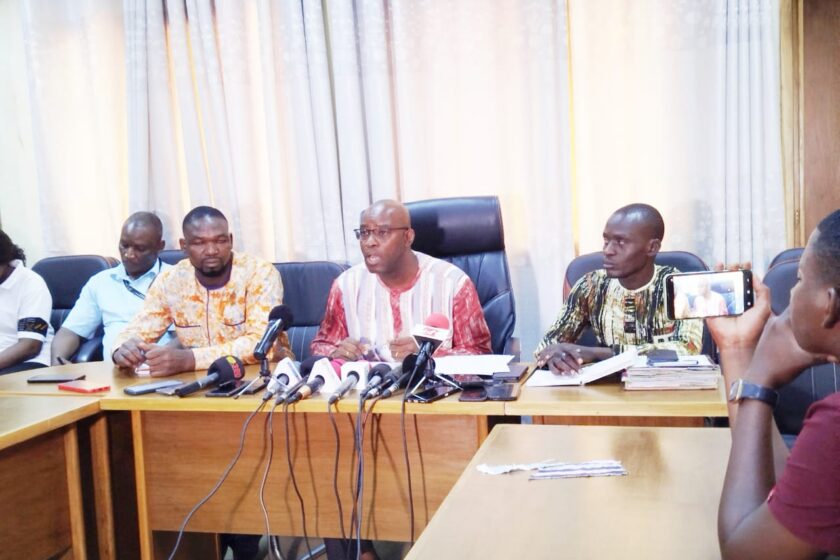 Conférence de presse sur le bilan des opérations de contrôle de la BMCRF relatives à l’interdiction d’importation des fils de tissage et des pagnes tissés, 24 mars 2026