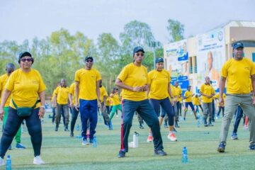 L'Amicale des femmes de IAMGOLD Essakane SA a organisé à Ouagadougou, une matinée sportive axée sur la promotion du leadership féminin dans le secteur des mines, 28 mars 2026