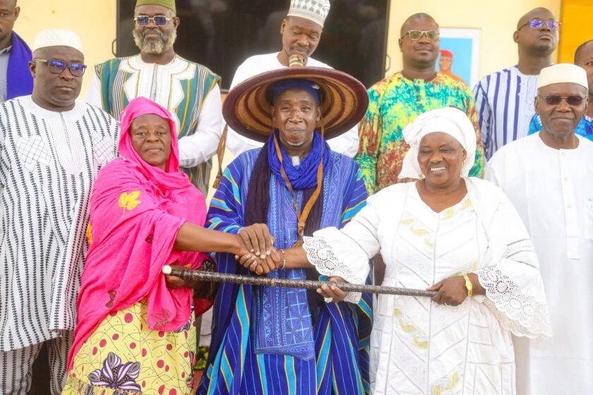 La commune de Bobo réconcilie deux figures influentes du marché de Léguéma lôgô, Awa Sanou et Djeneba Sanou, 3 avril 2026