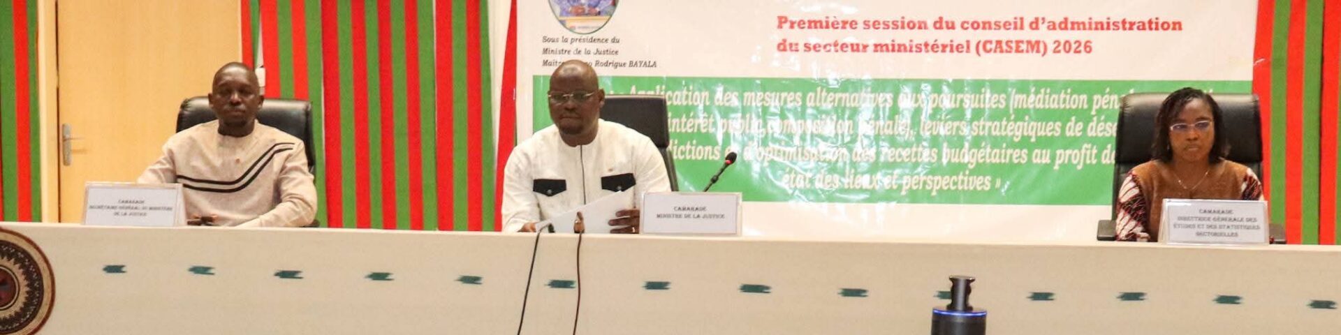 CASEM 2026 du ministère de la Justice, 10 avril 2026