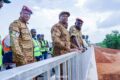 Les ministres chargés de la Construction et de la Défense visite le chantier du Pont de Hèrèdougou, 21 avril 2026