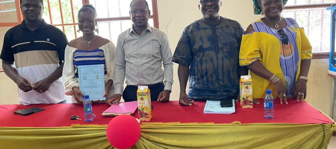 Soutenance de mémoire en Biologie generale de Mouniratou Ly, étudiante à l'Université Nazi BONI, 30 mars 2026