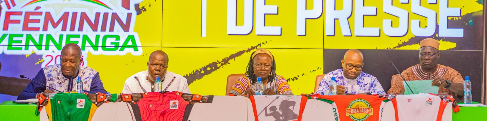 Le lancement de la première édition du Tour féminin Yennenga, 9 avril 2026