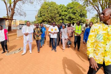 Dans le cadre des préparatifs de la SNC, le ministre chargé de la Culture a visité les sites de l'événement, 13 avril 2026