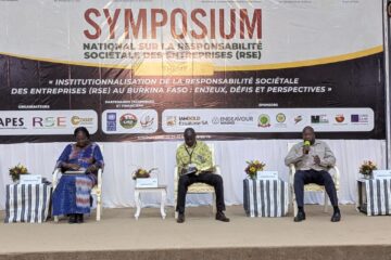 IAMGOLD Essakane SA a partagé son expérience lors du Symposium national sur la Responsabilité sociétale des Entreprises (RSE), 14 avril 2026