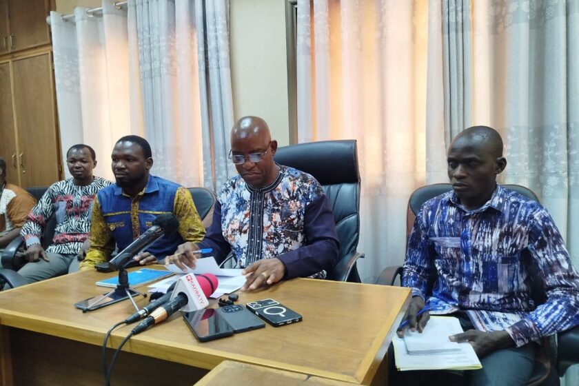 La BMCRF a animé, le 15 avril 2026 à Ouagadougou, une conférence de presse pour faire le point de ses opérations de contrôle du marché du ciment