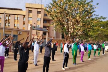 Cérémonie de lancement des séances d’aérobic du du ministère des Mines, 16 avril 2026