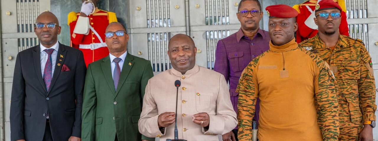 Visite d'amitié et de travail du président en exercice de l'UA au Burkina Faso, 20 avril 2026