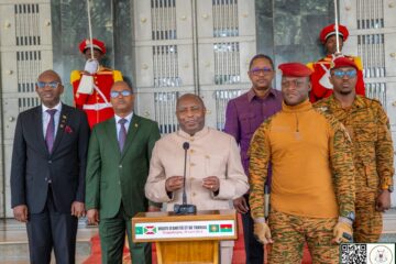 Visite d'amitié et de travail du président en exercice de l'UA au Burkina Faso, 20 avril 2026