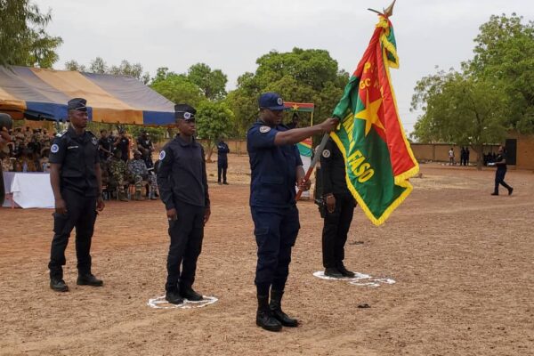 Le commissaire principal de Police Nâayilé Berkomwin Pierre Somé a officiellement pris le commandement de la CRS de Koudougou, 21 avril 2026