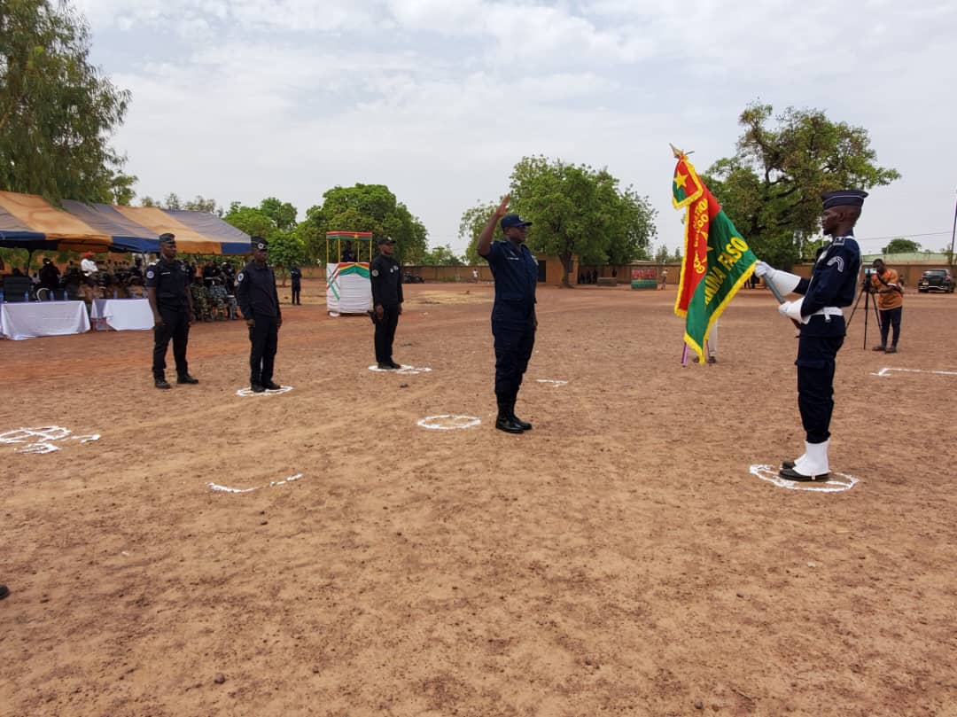Le commissaire principal de Police Nâayilé Berkomwin Pierre Somé a officiellement pris le commandement de la CRS de Koudougou, 21 avril 2026