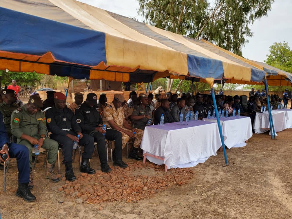Le commissaire principal de Police Nâayilé Berkomwin Pierre Somé a officiellement pris le commandement de la CRS de Koudougou, 21 avril 2026