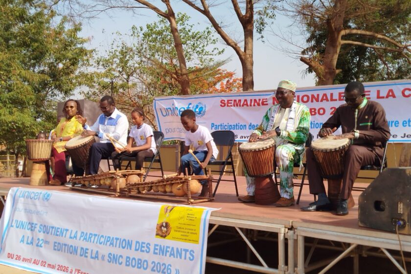 Lancement de la participation des enfants à la SNC organisé par UNICEF, 26 avril 2026