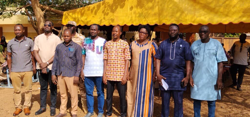 L'Union Panafricaine pour le Développement (UPD) a organisé une conférence publique sur l'éveil patriotique au profit des élèves du lycée de l'arrondissement 12 de Ouagadougou, 30 avril 2026