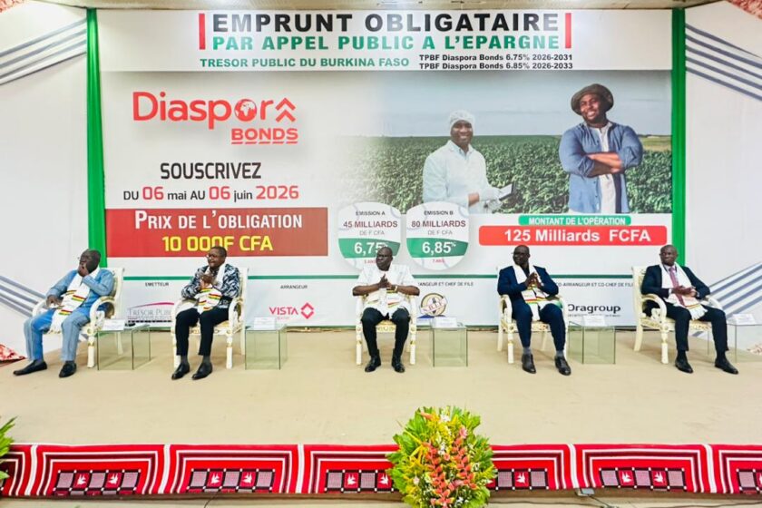 Le lancement officiel des Diaspora Bonds, dénommés « emprunt patriotique », 06 mai 2026
